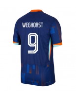 Nederland Wout Weghorst #9 Bortedrakt EM 2024 Korte ermer